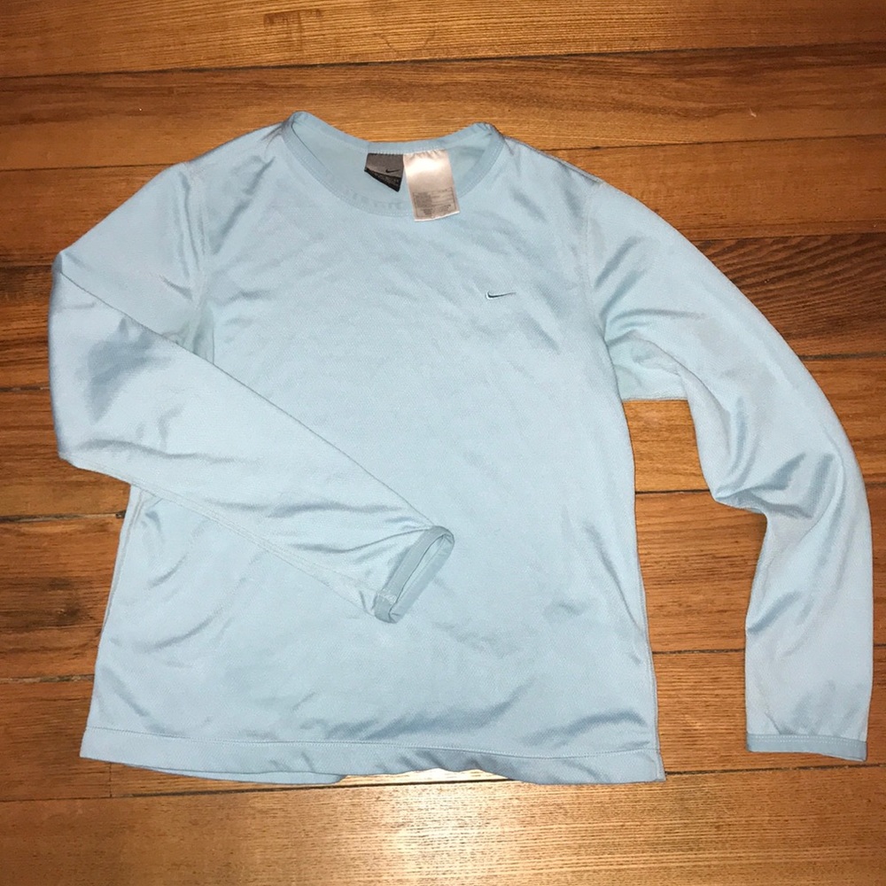 Blue Nike long sleeve
